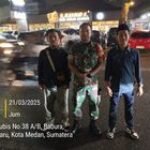 Babinsa Kelurahan Babura Bersama Tiga Pilar Laksanakan Posko Trantibum