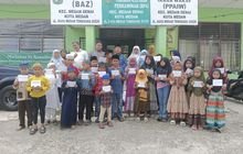 KUA Medan Denai Salurkan Bantuan untuk Anak Yatim dan Masjid