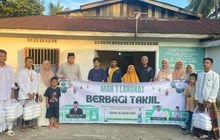 Raih Keberkahan Ramadan, MAN 1 Langkat Berbagi Takjil ke Panti Asuhan