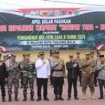 Kakankemenag Tanjungbalai Hadiri Apel Gelar Pasukan Ketupat Toba 2025