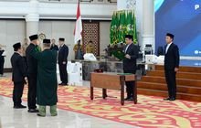 Gubernur Sumut Bobby Nasution Lantik Dua Pajabat Tinggi Pratama