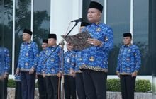 Wakil Bupati Asahan Pimpin Upacara HKN