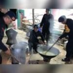 Brimob Polda Sumut Dirikan Posko dan Dapur Lapangan Pasca Banjir Bandang di Padang Sidempuan