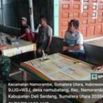 Babinsa Koramil 0201-14/PB Kopka Iswandi Pererat Silaturahmi dengan Warga Desa Namo Batang