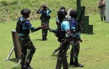 Lomba Cakra Outbound dan Airsoft Gun, Yonif 411 Kostrad Menantang Uji Nyali Prajurit