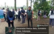 Babinsa Koramil 0201-14/PB Kopka Lalu Edy Kurniadi Ikut Dampingi Pemakaman Gento Sianturi