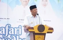 Bupati Langkat Ondim Sambut Wagub Surya pada Safari Ramadan Pemprovsu, Salurkan Bantuan untuk Masyarakat