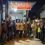 Babinsa Koramil 0201-05/MB Serka Wijayanto Hadiri Syukuran Peresmian Pos Kamling