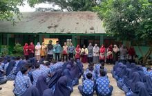 Hari Pertama Masuk Madrasah, MTsN 3 Simalungun Gelar Halal Bi Halal