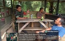 Babinsa Koramil 0201-14/PB Peltu Rudi Anthoni kembali hadir di wilayah Desa Binaan