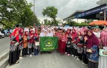 MIN 5 Medan Meriahkan Pawai Pembukaan MTQ Kota Medan ke-58