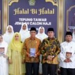 Kemenag Medan Gelar Halal Bi Halal dan Tepung Tawar Jamaah Haji