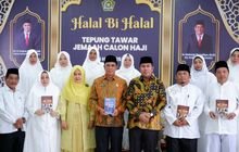 Kemenag Medan Gelar Halal Bi Halal dan Tepung Tawar Jamaah Haji