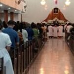 Babinsa Sidorame Barat II Amankan Ibadah Kamis Putih di Gereja HKBP Sidorame