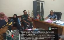 Babinsa Koramil 0201-16/TM Hadiri Rapat Evaluasi Kinerja Perangkat Desa Bandar Labuhan