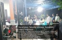 Babinsa Koramil 0201-16/TM Laksanakan Takziah dan Monitoring Kehadiran Bupati Deli Serdang di Rumah Duka Ketua MUI