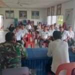 Babinsa Koramil 0201-12/Hamparan perak Hadiri Rapat Koordinasi Tingkat Desa