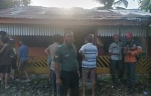 Melalui Metode Monitor Wilayah, Babinsa Tresno Abadi Pantau Kebakaran Rumah Warga