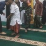 Babinsa Koramil 0201-16/TM Sertu Andri Meikagi Bancin melaksanakan Sholat Subuh Berjamaah di desa binaannya di mesjid ikhlasiayah