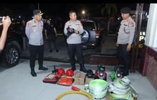 Sukseskan Upaya Menanggulangi Kebakaran, Kapolres Lepas Kontingen Ikuti Jambore Karhutla 2025