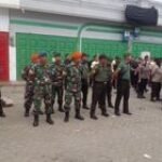 Babinsa Koramil 0201-05/MB Memonitor Aksi Unjuk Rasa Dari Solidaritas Driver Medan