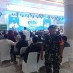 Babinsa Koramil 0201-05/MB, Kodim 0201/Medan Memonitor Acara Kick Off Program Fast Track Youngpreneur Sumut 2025