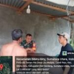 Jalin silaturahmi Bersama Warga, Babinsa desa laumulgap Wilayah Binaan