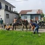 Babinsa Bersama Tiga Pilar Terus Bantu Warga Jaga Kebersihan Lingkungan