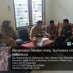 Tingkatkan Kerja Sama Yang Baik, Babinsa Koramil 0201-04/MK Bersama Aparatur Kelurahan