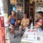 Babinsa Jalin Silaturahmi Di Wilayah Binaan