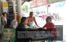 Babinsa Koramil 0201-04/MK Jalin Komunikasi Dengan Tokoh Pemuda Dan Warga Di Wilayah Binaan