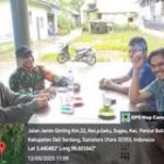 BABINSA KORAMIL 0201-14/PB MENJALIN SILATURAHMI DENGAN WARGA BINAAN