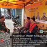 JALIN HUBUNGAN SILATUHRAHMI BABINSA KEL PASAR BARU DENGAN MASYARAKAT DI WILAYAH BINAAN