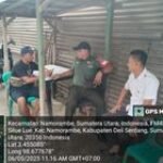 Pererat Silaturahmi, Babinsa Koramil 0201-14/PB,Komsos bersama kepala Dusun