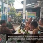 Kegiatan Komsos Babinsa Bersama Sekdes Dan Perangkat Desa di Kantor Desa Mekar Sari