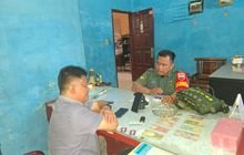 Babinsa Koramil 0201-16/TM Serda Simon C. Manurung Monitoring Rencana Kegiatan Hari Buruh di Tanjung Morawa