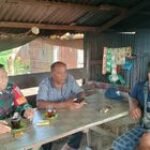 BABINSA KORAMIL 0201-14/PB KODIM 0201/MEDAN PELDA SUSWANTO MELAKSANAKAN KOMSOS GUNA MENJALIN SILATURAHMI DAN KEAKRABAN DENGAN TOKOH MASYARAKAT