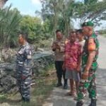 Dukung Atasi Banjir Rob, Dengan Bersinergi Dan Berkelanjutan. Babinsa Serka Subagyo Pantau Pembangunan Tanggul