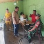 Jalin silaturahmi Bersama Warga, Babinsa Juga Rutin Pantau Wilayah Binaan