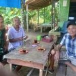 SAMBANGI WARGA DESA BINAAN, DI HARI LIBUR BABINSA KORAMIL 0201-14/PB INGATKAN JAGA KAMTIBMAS