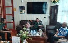 Danramil 0201-07/MT Sambangi Kantor Camat Medan Tuntungan, Bahas Sinergi dan Kerjasama Wilayah