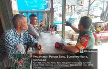Mewujudkan Keakraban, Babinsa koramil 14/PB Serda Darmono Aruan Komsos Dengan Warga Binaan