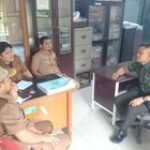 TINGKATKAN SINERGITAS, BABINSA ANJANGSANA BERSAMA PERANGKAT KELURAHAN