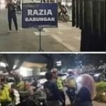 Gelar Razia Malam Hari, 30 Sepeda Motor Di jaring Satuan Lalu Lintas (Satlantas) Polrestabes Medan