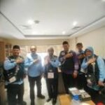 Petugas Kloter 9 KNO Lakukan Audiensi Penguatan Koordinasi di Sektor I