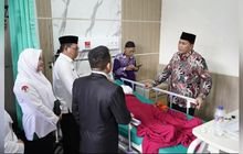 Jenguk Jemaah Technical Landing, Ketua PPIH Embarkasi Medan: Kami Siap Melayani