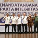 Seluruh Kepala Daerah di Sumut Teken Pakta Integritas Wujudkan SPMB Bersih