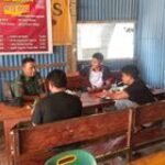 Jaga Hubungan Baik Babinsa Koramil 0201-14/PB Laksanakan Komsos dengan Warga Diwilayah Binaan