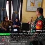Babinsa Koramil 0201-04/MK Sertu Sutiono Menghimbau Warga dan Kepling Agar Waspadai bahaya Kebakaran