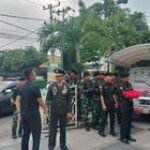 DANRAMIL 0201-06/MS SEBAGAI PERWIRA UPACARA PEMAKAMAN ALM LETKOL (PURN) HARIS NASUTION